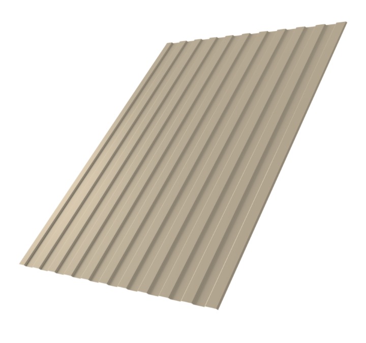 Профлист С-8 Бежевый(1014) 2,0х1,2х0,4мм