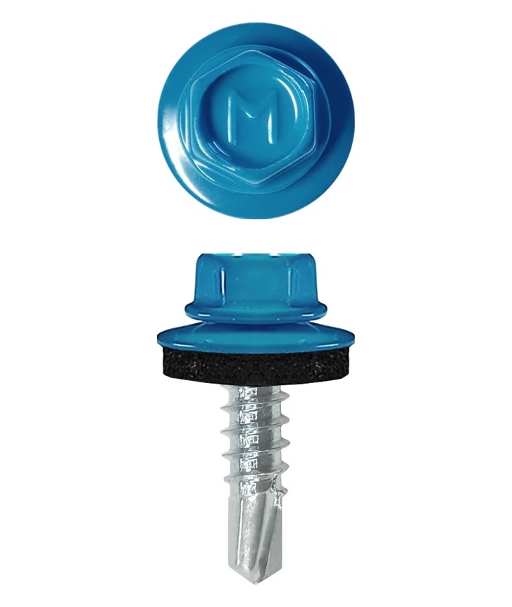 Саморез бирюза (5021) 5,5х19