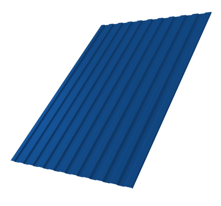 Профлист С-8 Синий(5005) 2,0х1,2х0,4мм